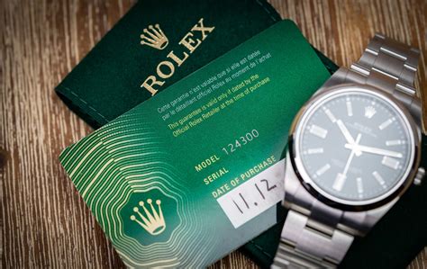 rolex garantie